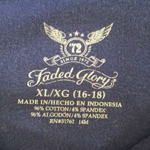 Bundle ladies navy / white Faded Glory Polos